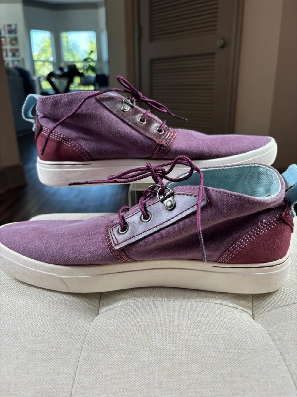 Timberland SensorFlex Women’s Size 10 Purple Chukka Sneakers A16MX
